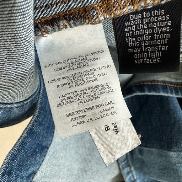 Madewell Stretch Denim Straight Mini Skirt: Pieced Edition - Picture 9 of 11